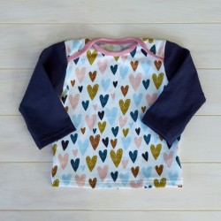 Pulli Herzchen Gr. 62-68