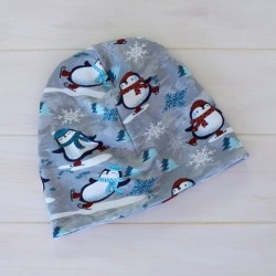 Mütze Pinguin Kopfumfang 45cm
