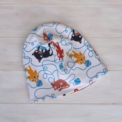 Mütze Katze Kopfumgang 47cm