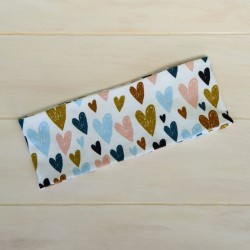 Stirnband Kopfumfang 44cm Herz