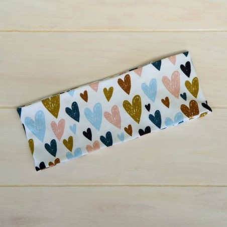 Stirnband Kopfumfang 44cm Herz