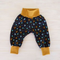 Hose Blumen Gr. 68