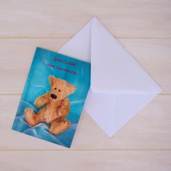 Klappkarte Teddy