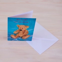 Klappkarte Teddy