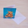 Klappkarte Teddy