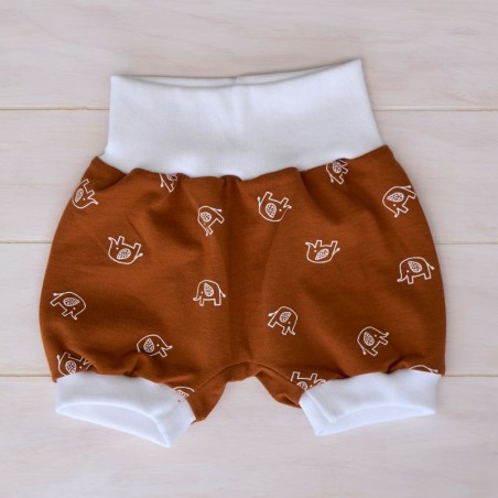 Kurze Hose Gr. 68-74 Elefäntchen
