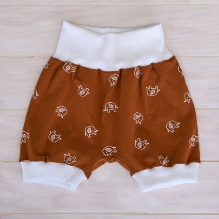 Kurze Hose Gr. 80-92 Elefäntchen