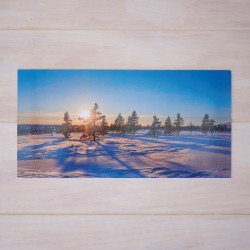 Klappkarte Winter in finnisch Lappland
