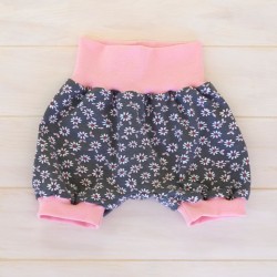 Hose kleine Blumen Gr. 68-74
