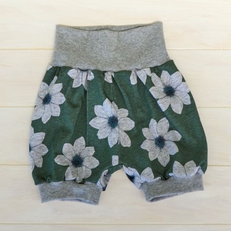 Hose grosse Blumen Gr. 80-92