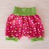 Hose pink kleine Blumen Gr. 80-92